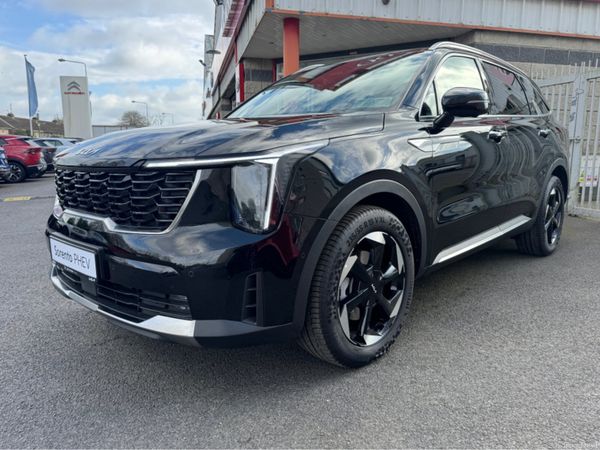 Kia Sorento SUV, Petrol Plug-in Hybrid, 2026, Black