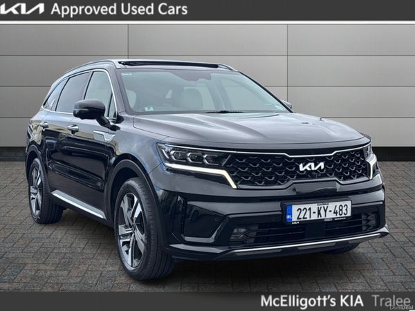 Kia Sorento MPV, Petrol Plug-in Hybrid, 2022, Black