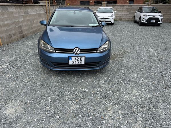 Volkswagen Golf Estate, Petrol, 2014, Blue