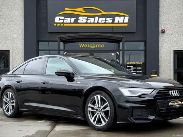 Audi A6 Saloon, Diesel Hybrid, 2022, Black