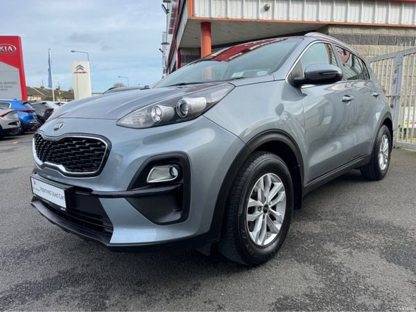 Kia Sportage Hatchback, Diesel Hybrid, 2021, Grey