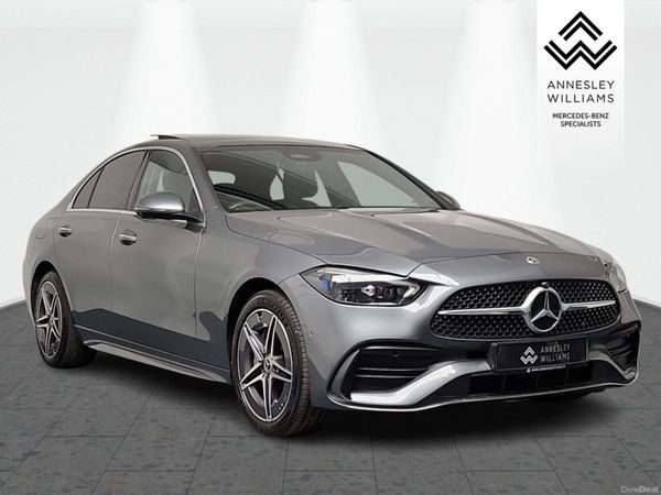 Mercedes-Benz C-Class Saloon, Petrol Plug-in Hybrid, 2025, Grey