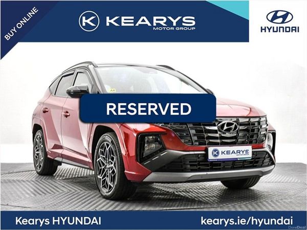 Hyundai Tucson SUV, Petrol Plug-in Hybrid, 2022, Red