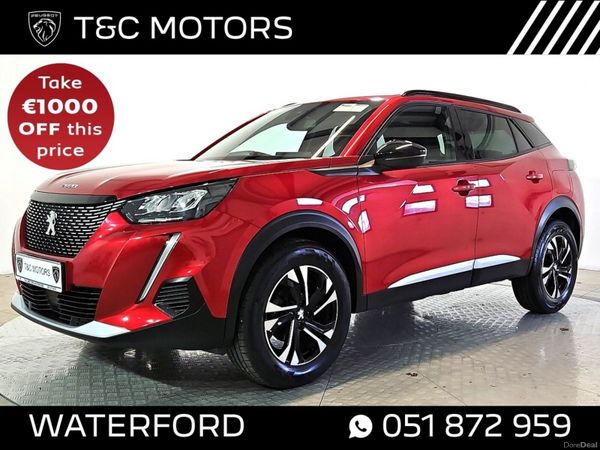 Peugeot 2008 SUV, Petrol, 2023, Red