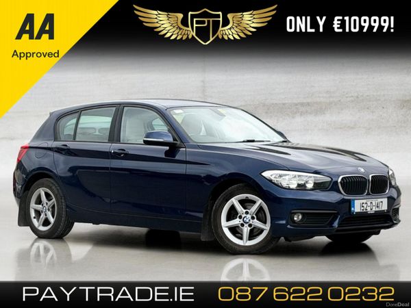 BMW 1-Series Hatchback, Diesel, 2015, Blue