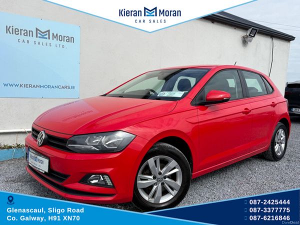 Volkswagen Polo Hatchback, Petrol, 2019, Red