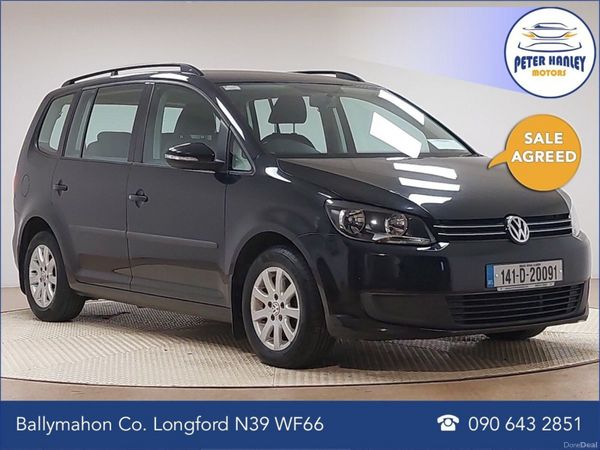 Volkswagen Touran MPV, Diesel, 2014, Black