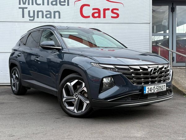 Hyundai Tucson SUV, Petrol Plug-in Hybrid, 2024, Blue