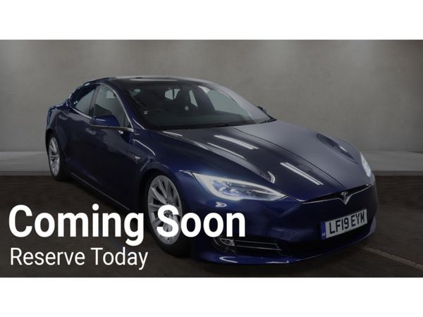 Tesla Model S Hatchback, Electric, 2019, Blue