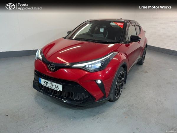 Toyota C-HR SUV, Petrol Hybrid, 2023, Red