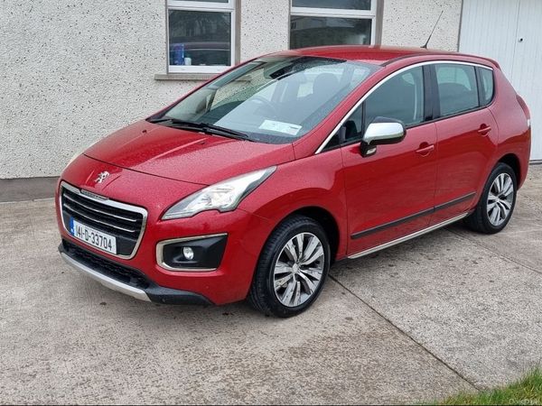 Peugeot 3008 SUV, Diesel, 2014, Red