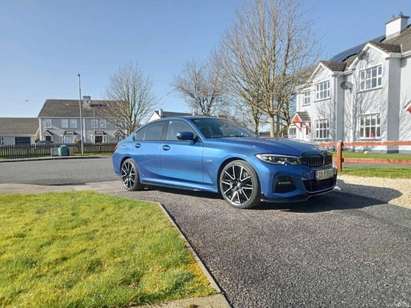 BMW 3-Series Saloon, Petrol Plug-in Hybrid, 2022, Blue