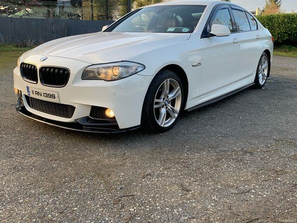 BMW 5-Series Saloon, Diesel, 2011, White