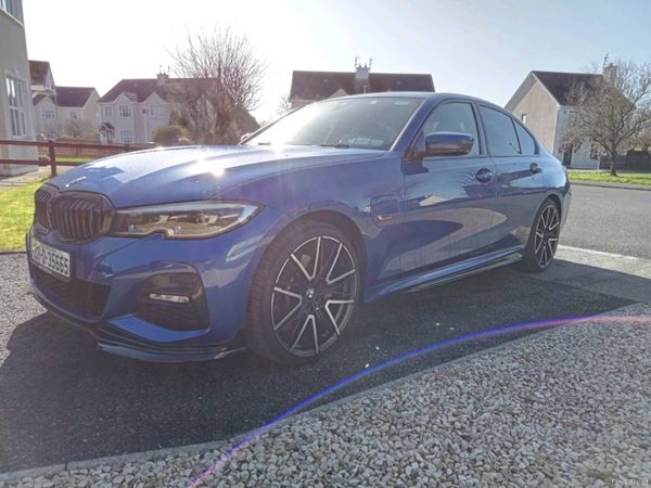 BMW 3-Series Saloon, Petrol Plug-in Hybrid, 2022, Blue