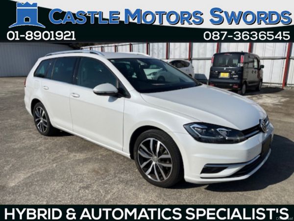 Volkswagen Golf Estate, Petrol, 2019, White