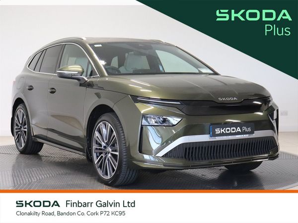 Skoda Enyaq MPV, Electric, 2026, Green