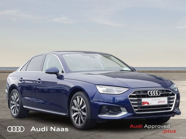 Audi A4 Saloon, Diesel, 2024, Blue
