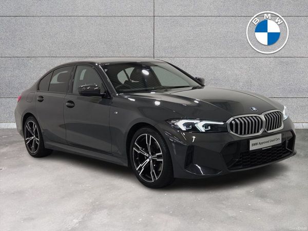 BMW 3-Series Saloon, Diesel Hybrid, 2024, Grey