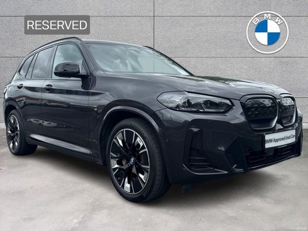 BMW iX3 SUV, Electric, 2024, Grey