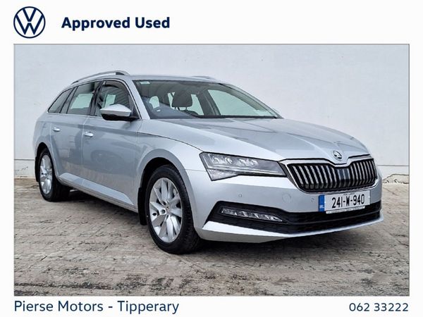 Skoda Superb Estate, Diesel, 2024, Silver