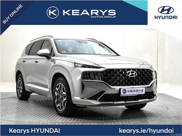 Hyundai Santa Fe SUV, Petrol Plug-in Hybrid, 2023, Grey
