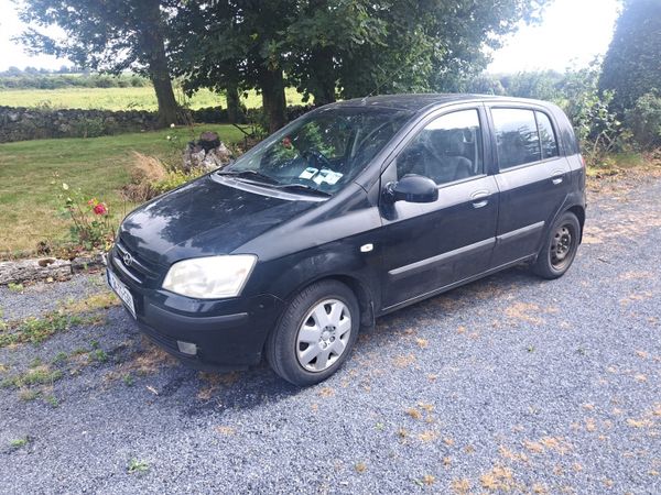 Hyundai Getz Hatchback, Petrol, 2004, Black