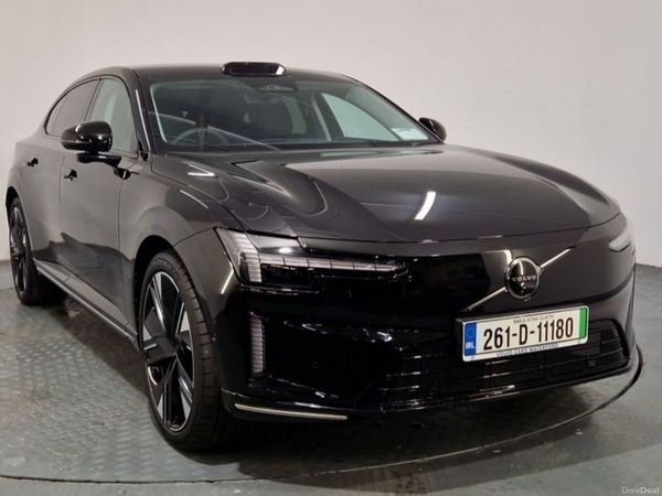 Volvo ES90 Saloon, Electric, 2026, Black
