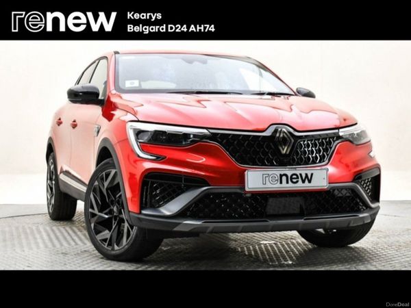 Renault Arkana Hatchback, Petrol Hybrid, 2024, Red