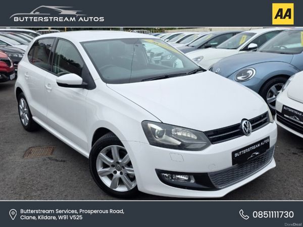 Volkswagen Polo Hatchback, Petrol, 2011, White