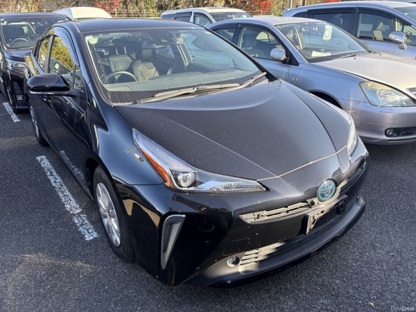 Toyota Prius Saloon, Petrol Hybrid, 2021, Black