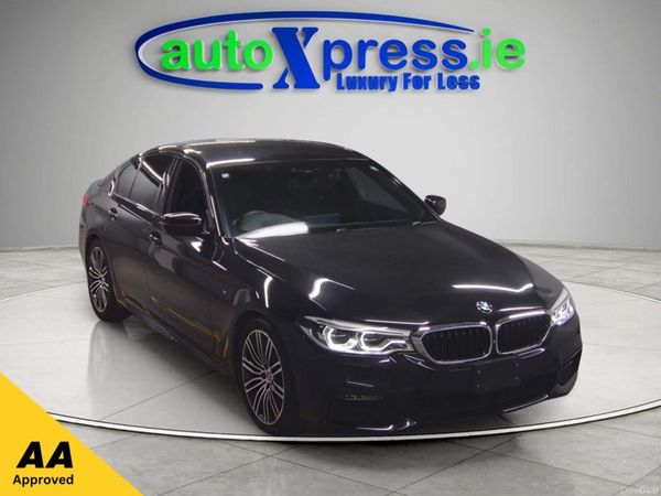 BMW 5-Series Saloon, Diesel, 2019, Black