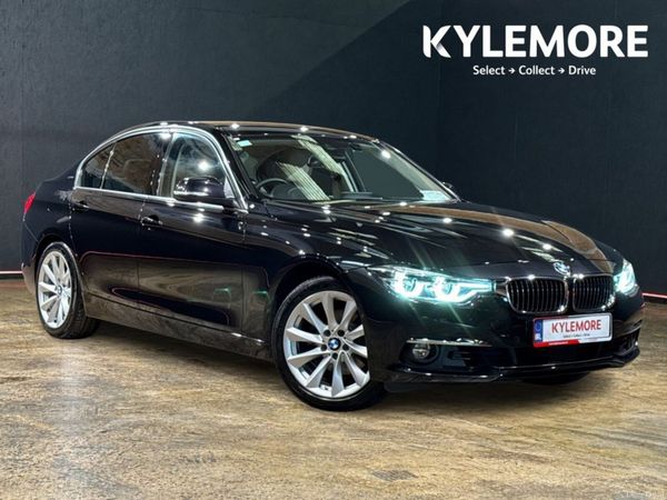 BMW 3-Series Saloon, Petrol Hybrid, 2016, Black