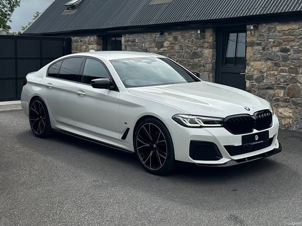 BMW 5-Series Saloon, Diesel, 2021, White