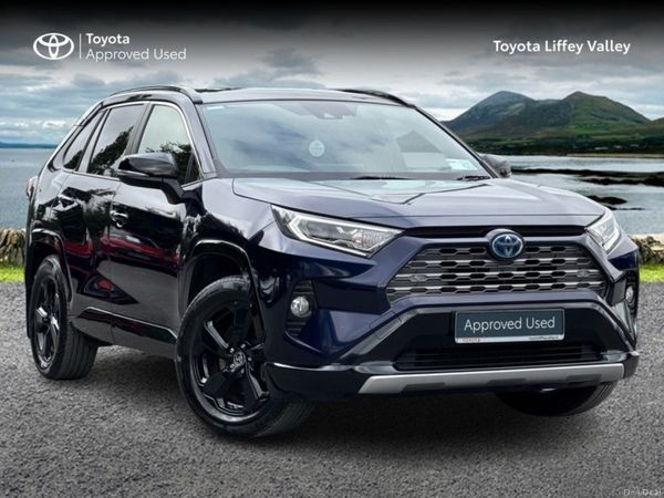 Toyota RAV4 SUV, Petrol Hybrid, 2020, Blue