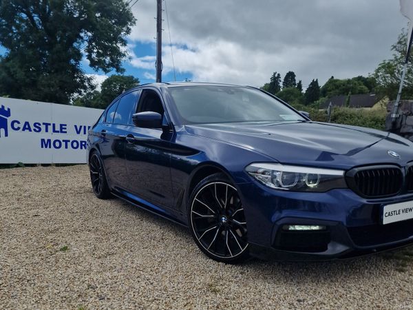 BMW 5-Series Saloon, Diesel, 2020, Blue