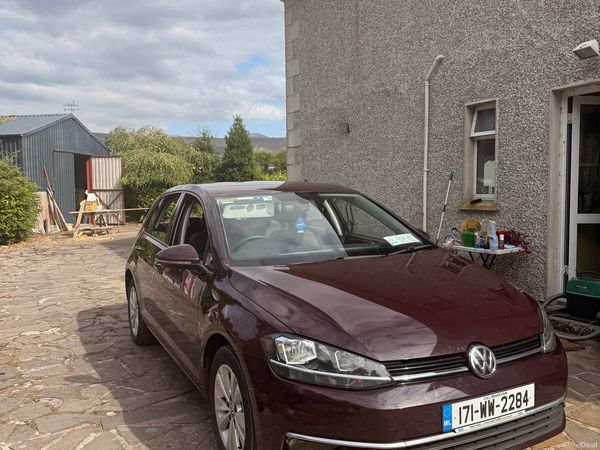 Volkswagen Golf Estate, Diesel, 2017, Red