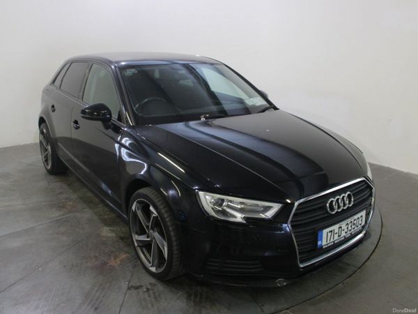 Audi A3 Hatchback, Petrol, 2017, Black
