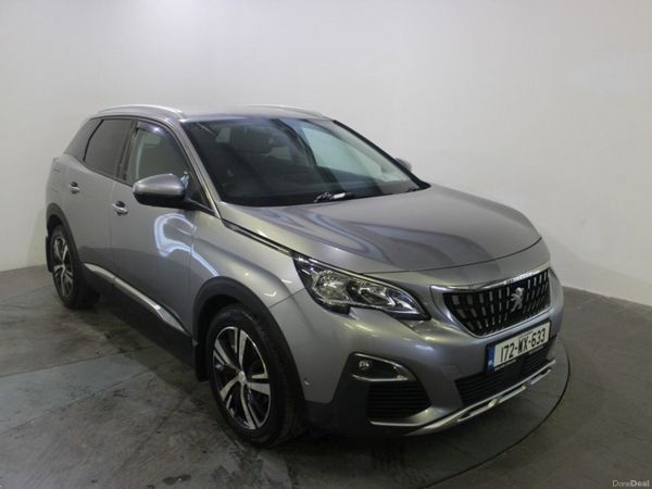 Peugeot 3008 SUV, Diesel, 2017, Grey
