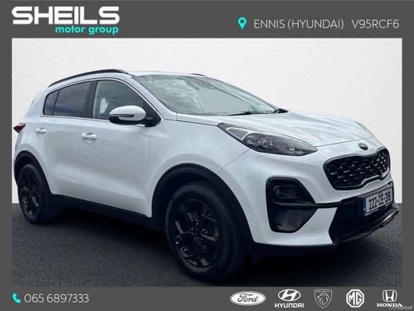 Kia Sportage SUV, Diesel Hybrid, 2022, White
