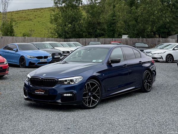 BMW 5-Series Saloon, Diesel, 2019, Blue