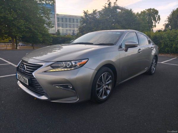 Lexus ES Saloon, Petrol Hybrid, 2016, Silver