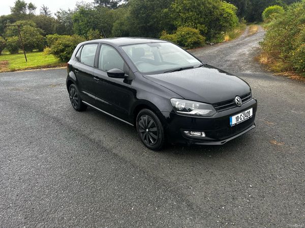 Volkswagen Polo Hatchback, Diesel, 2010, Black
