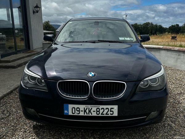 BMW 5-Series Saloon, Diesel, 2009, Blue