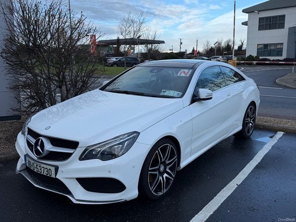 Mercedes-Benz E-Class Coupe, Diesel, 2016, White