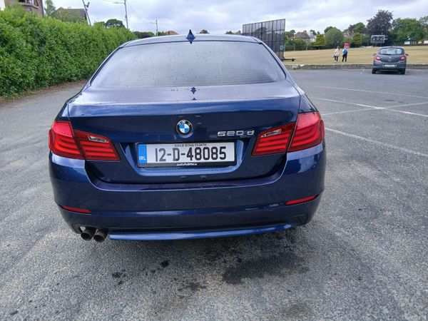 BMW 5-Series Saloon, Diesel, 2012, Blue