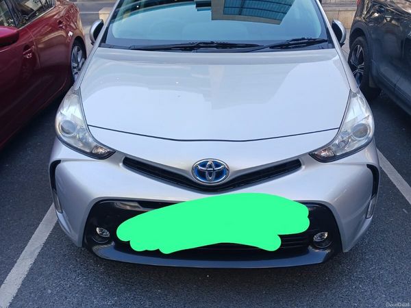 Toyota Prius MPV, Petrol Hybrid, 2016, Silver
