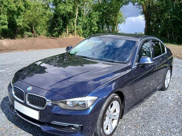 BMW 3-Series Saloon, Diesel, 2014, Blue