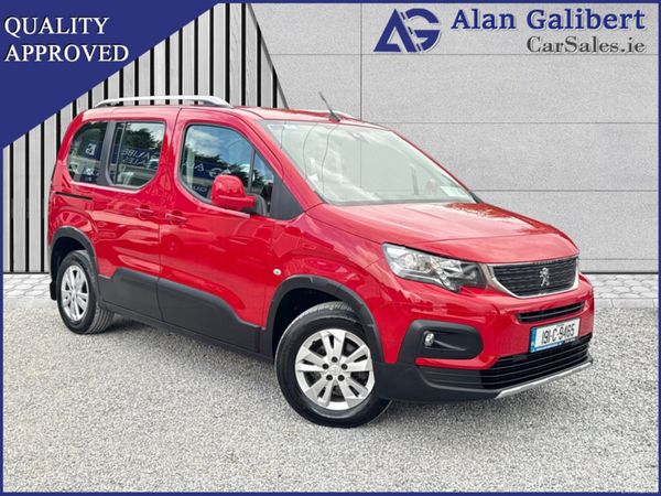 Peugeot Rifter Estate, Diesel, 2019, Red