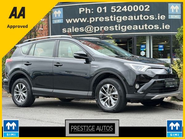 Toyota RAV4 MPV, Petrol Hybrid, 2018, Black