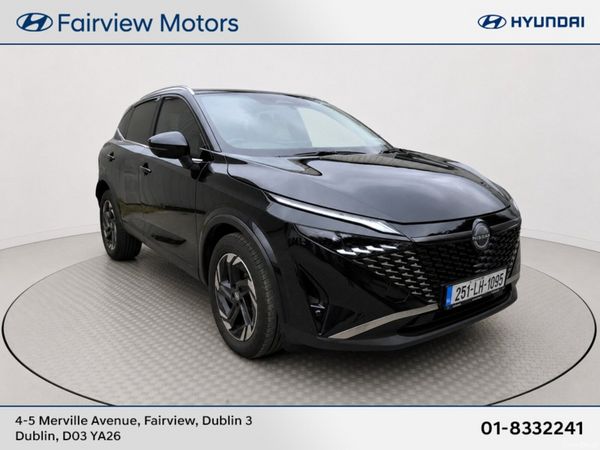 Nissan Qashqai SUV, Petrol Hybrid, 2025, Black